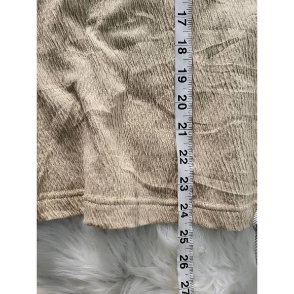 White Stag Women Tank Top Whipped Latte Sleeveless Stretch Textured Plus 18W/20W - Picture 4 of 5